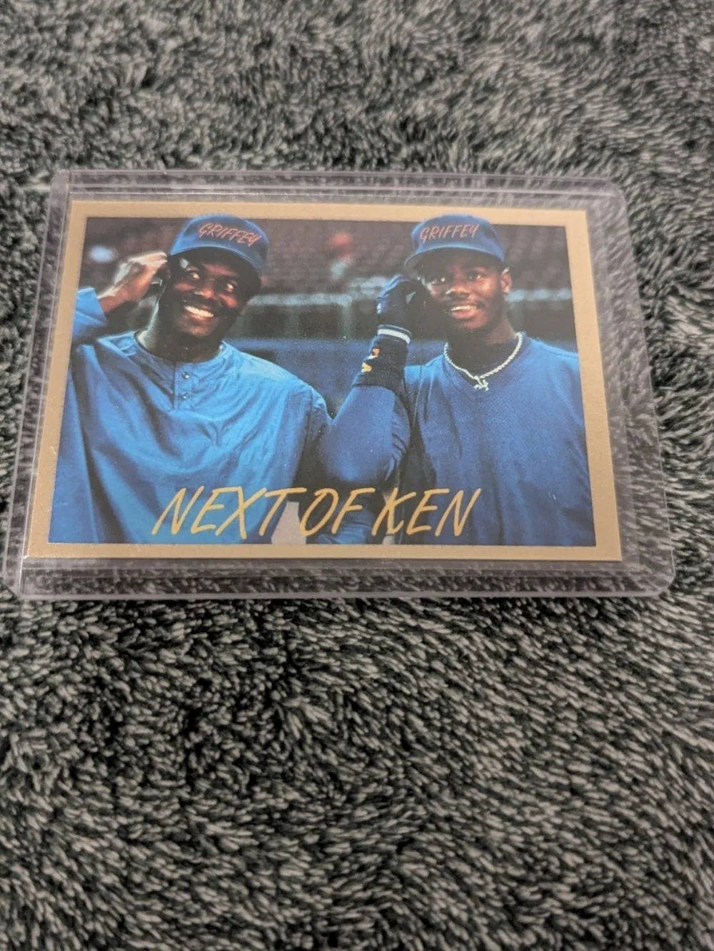 1991 Griffey Gazette Ken Griffey Jr 4 Card Gold Insert Lot Alrak Enterprises